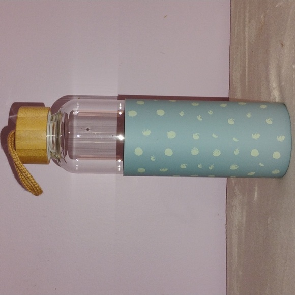 Glass Water Bottle 18.6FL OZ New - Picture 6 of 7